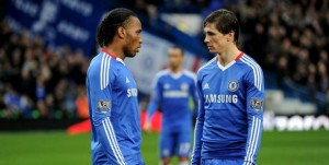 Drogba et Torres associés
